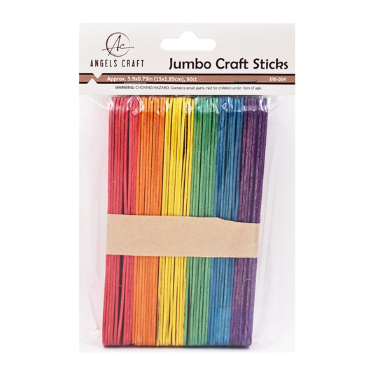 Jumbo Popsicle Stick Assorted