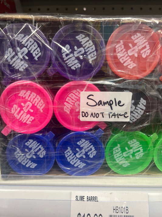 Slime Barrel 12pc