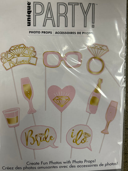 Bachelorette Photo Props 10ct