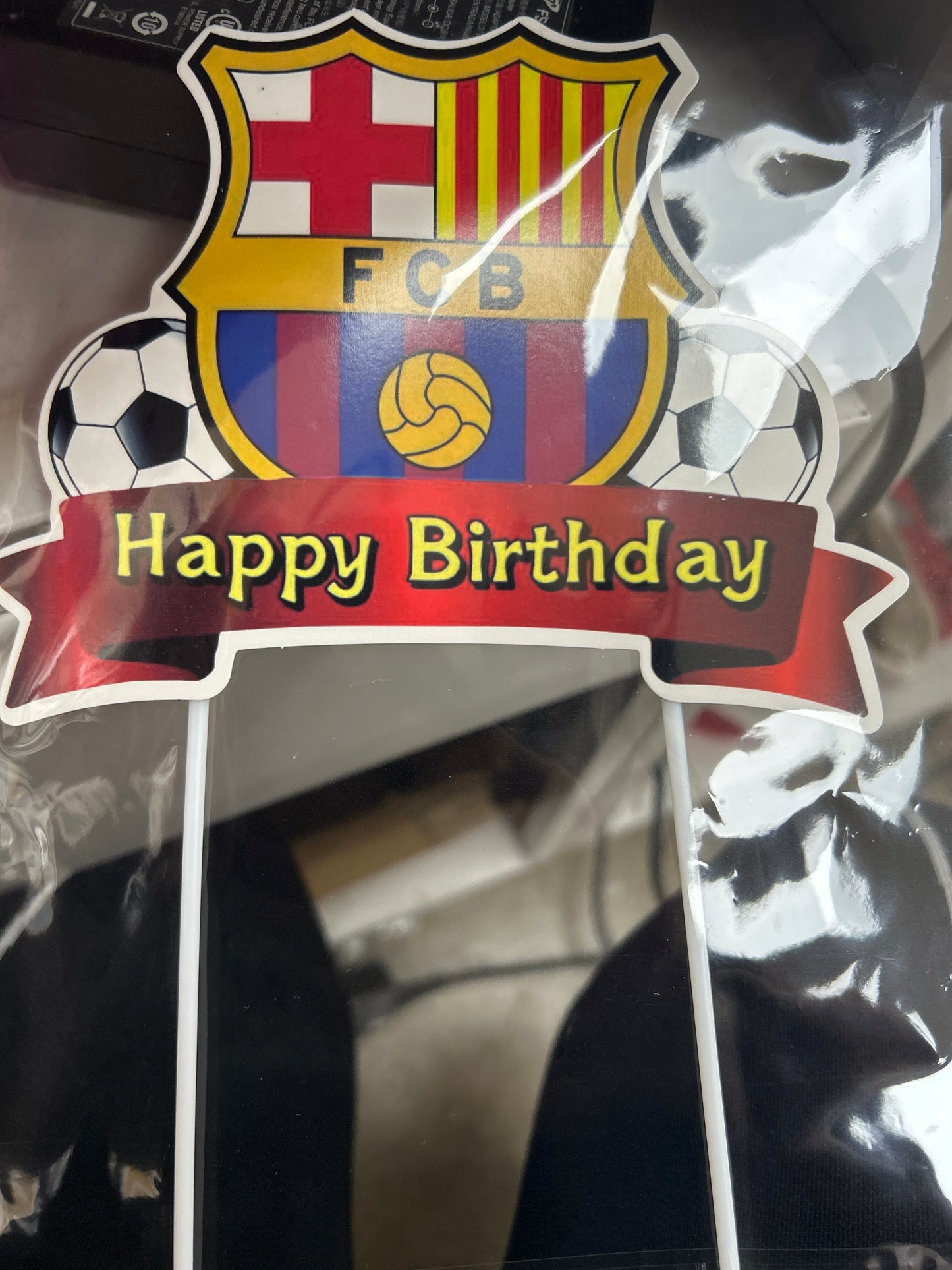 Barcelona Cake Topper