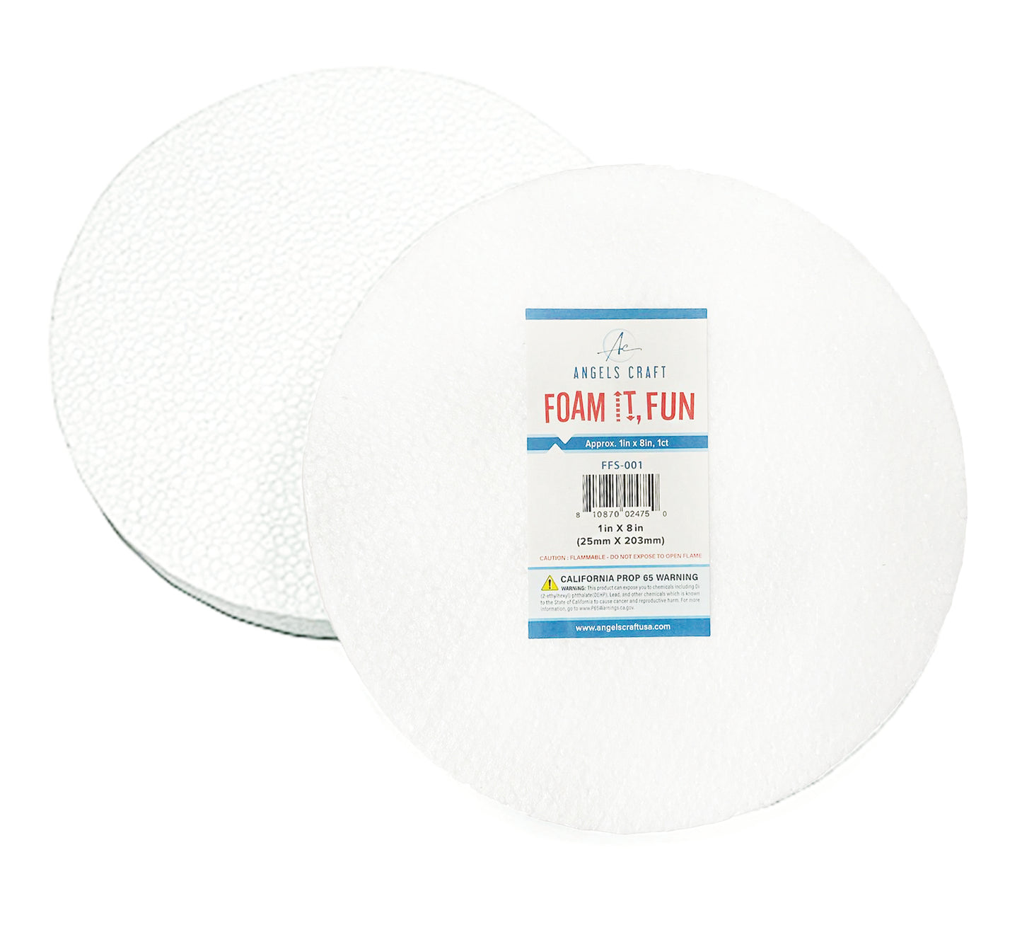 1"×8" Foam Disc