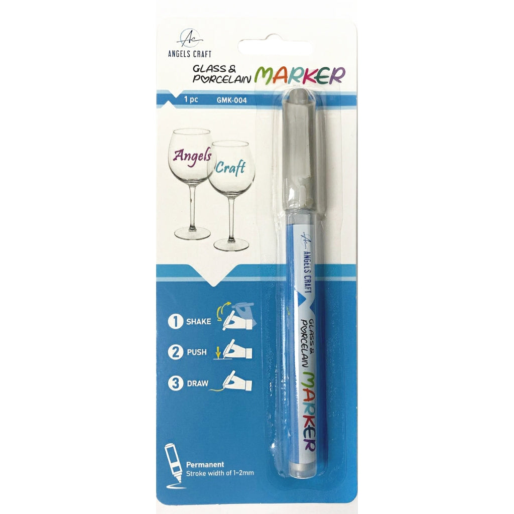 Glass/Ceramic Marker Silver