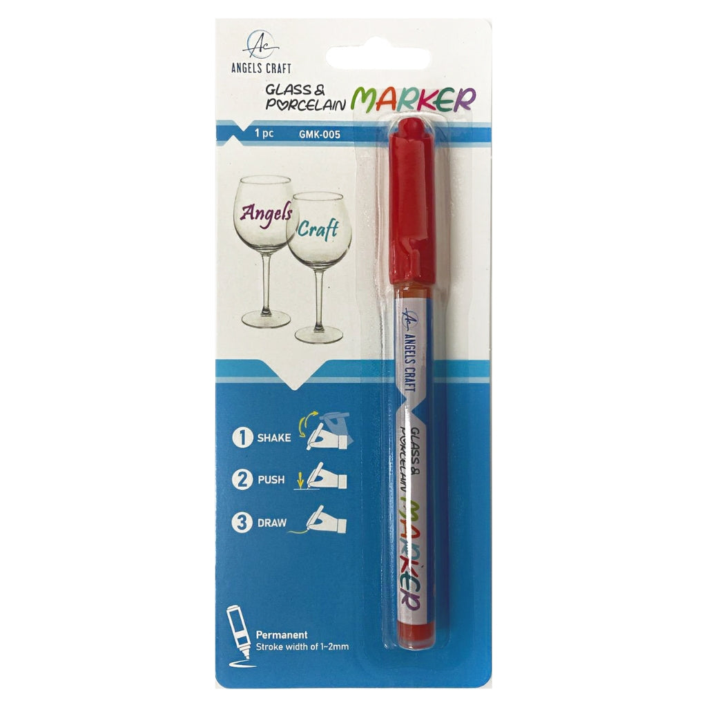 Glass/Ceramic Marker Red