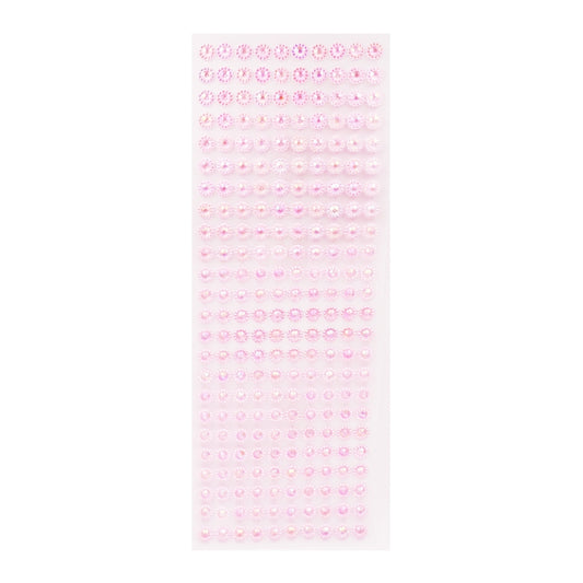 Stone Sticker Number 8 Ab Pink