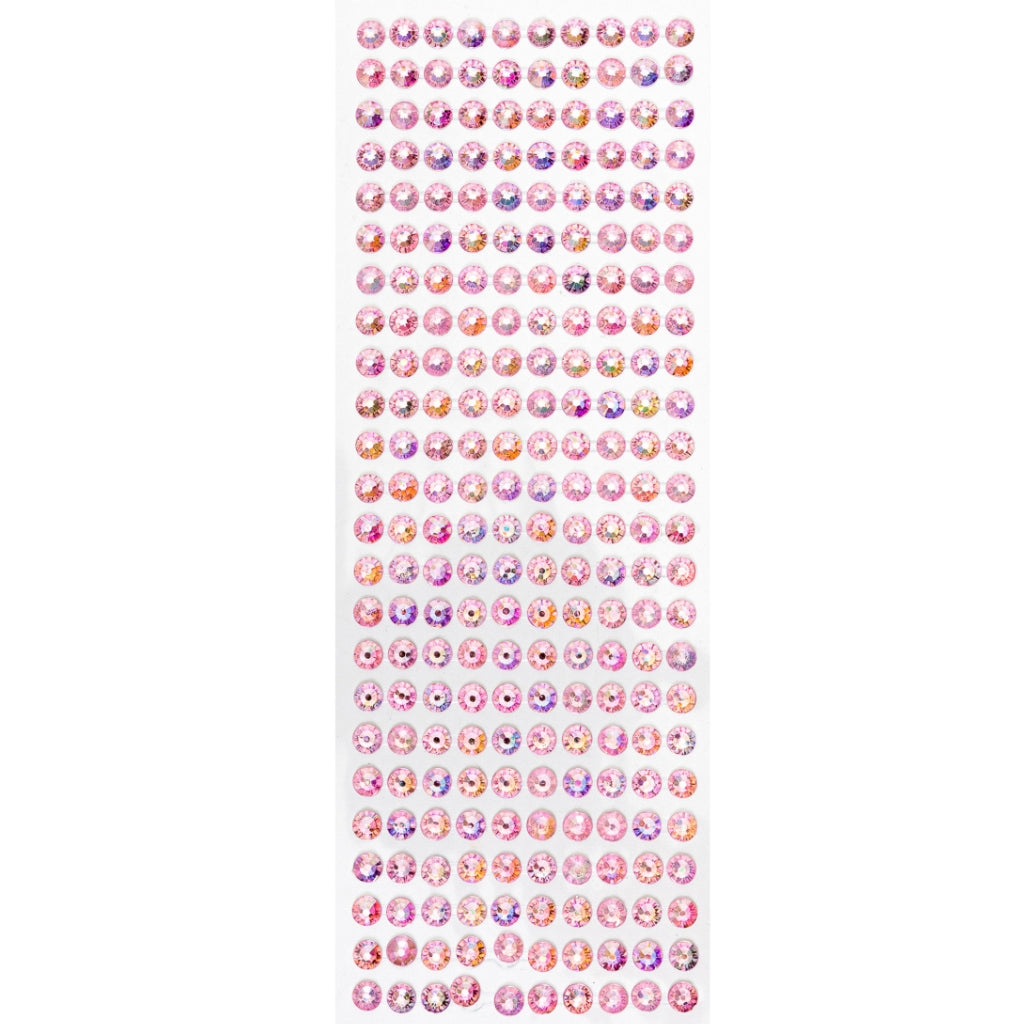 Stone Sticker Number 8 Pink
