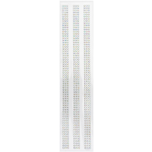 Stone Sticker Number 4 Clear