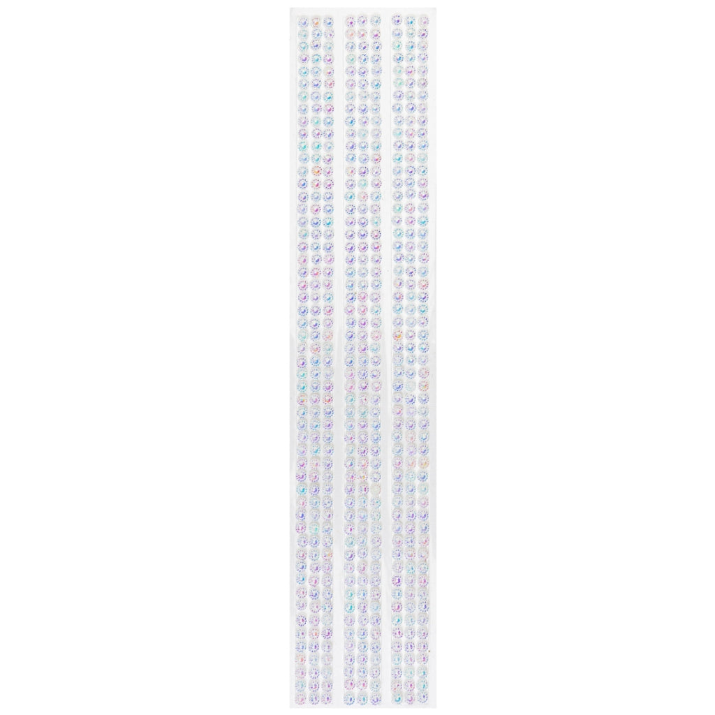 Stone Sticker Number 5 White