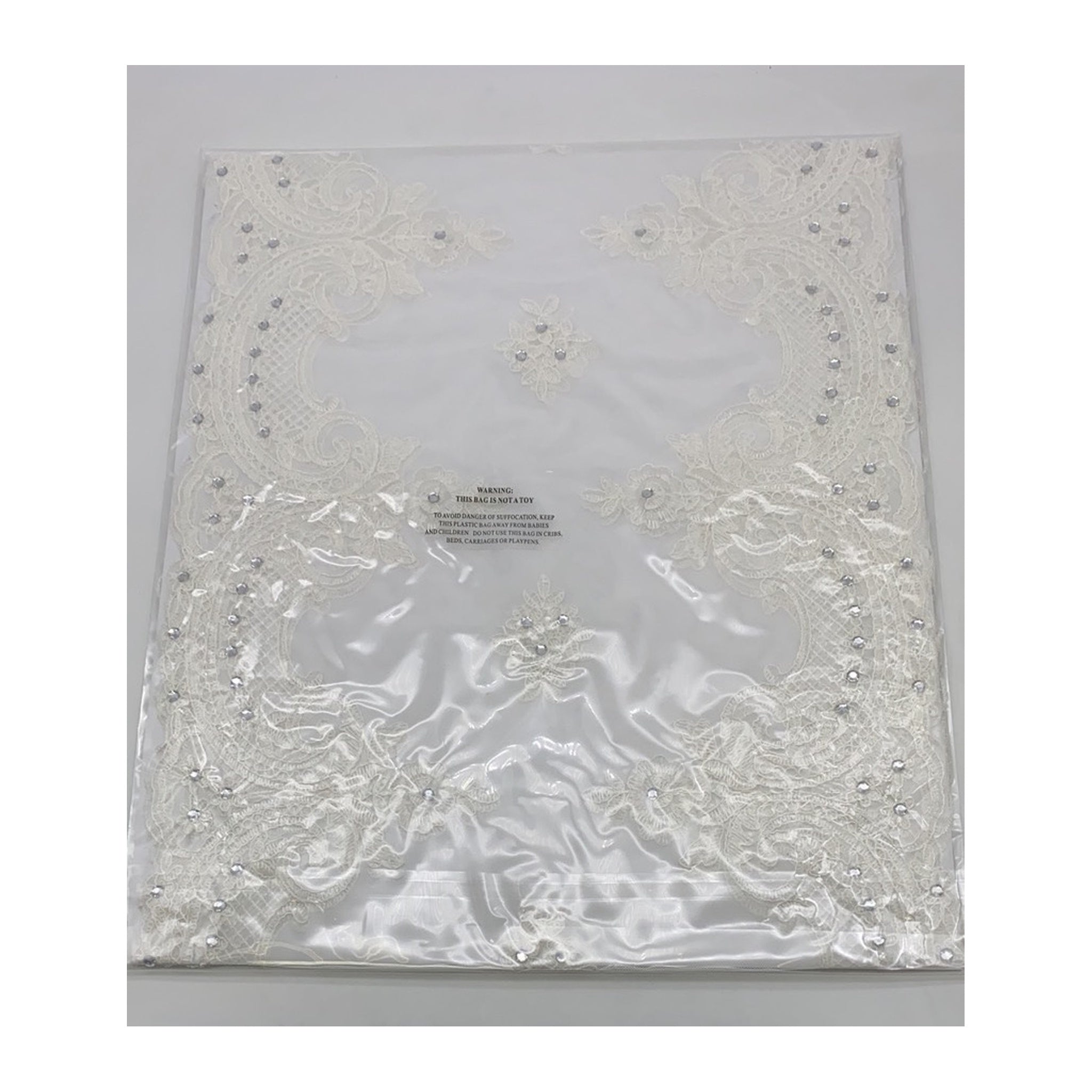 (c) Couture Lace Table Runner Diamond
