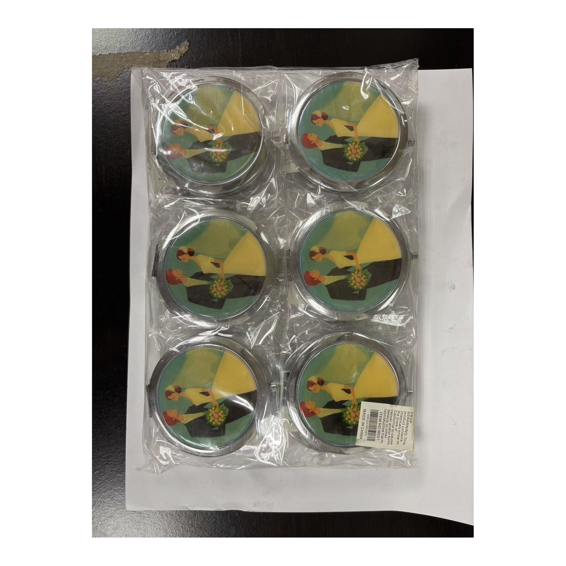 12 pcs Mirror Wedding