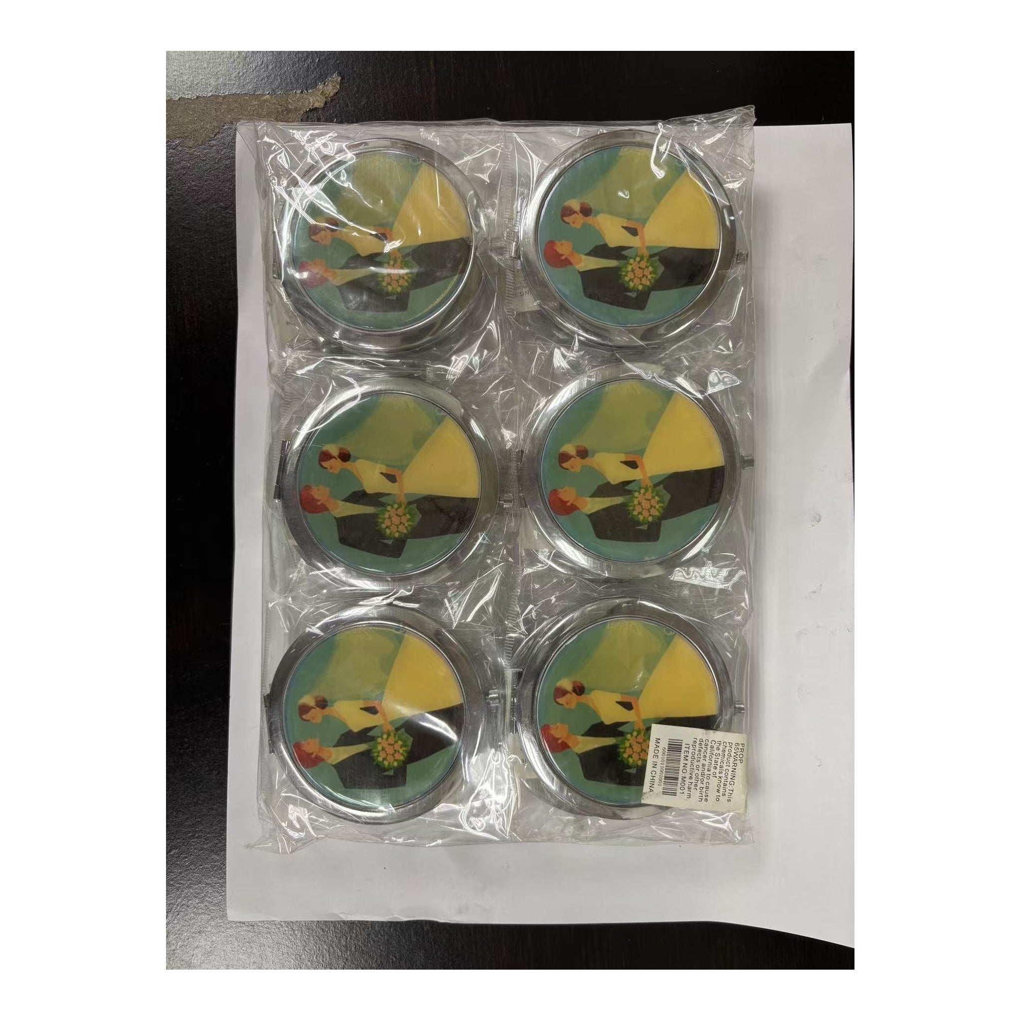 12 pcs Mirror Wedding
