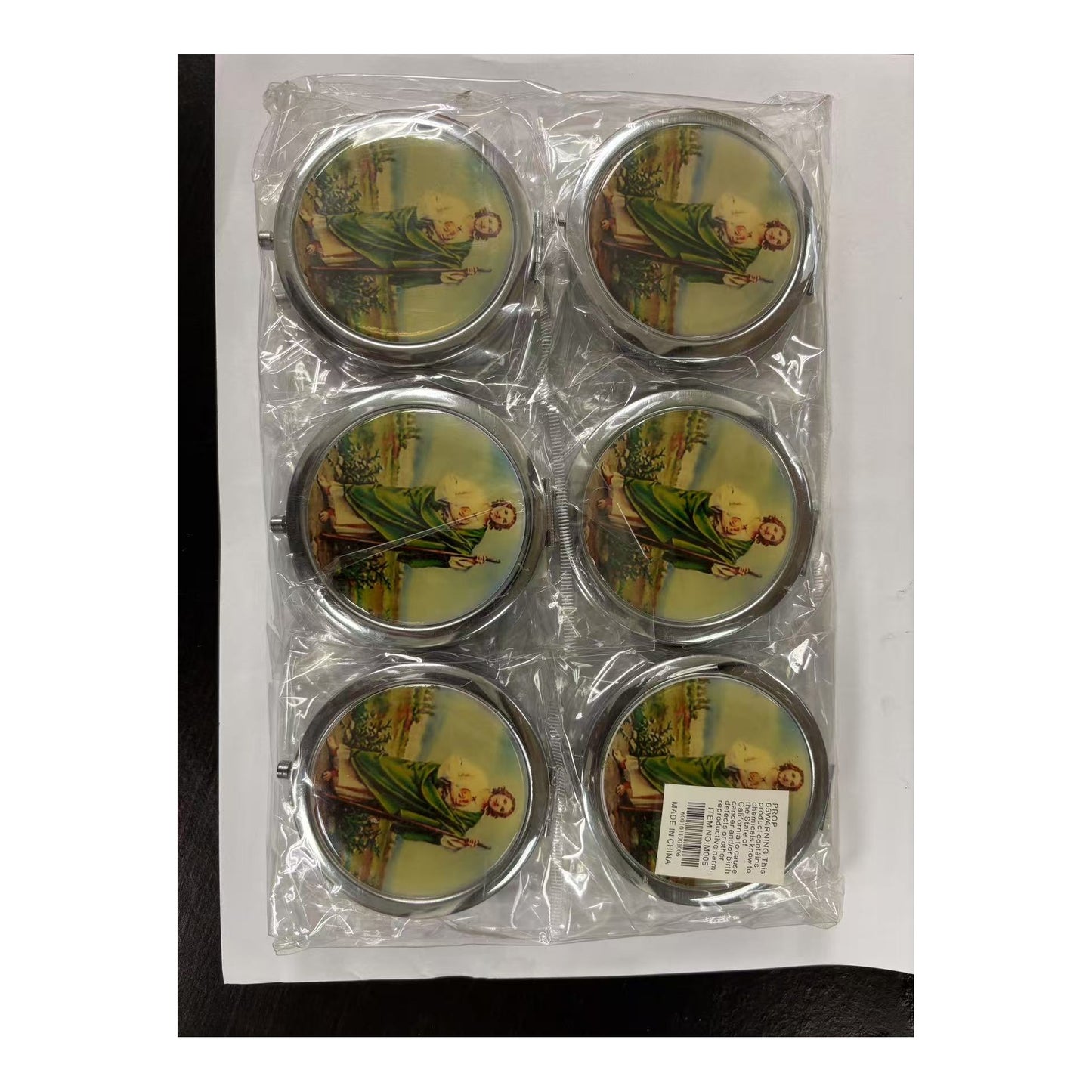 12 pcs Mirror San Judas