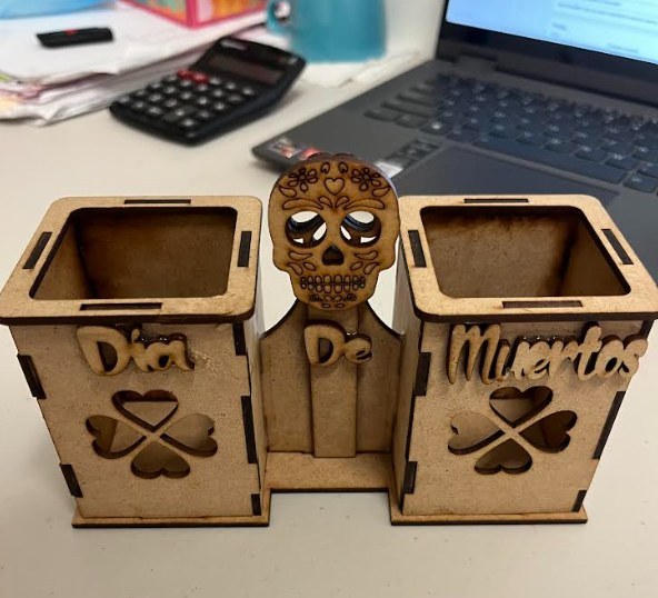 Mini Wood Flower Box