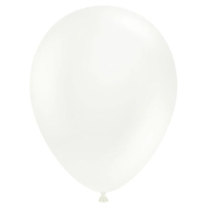 Tuftex White 100ct Latex Balloon 11"