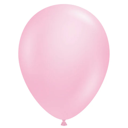 Tuftex Baby Pink 100ct Latex Balloon 11"