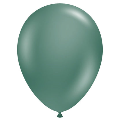 Tuftex Evergreen 100ct Latex Balloon 11"