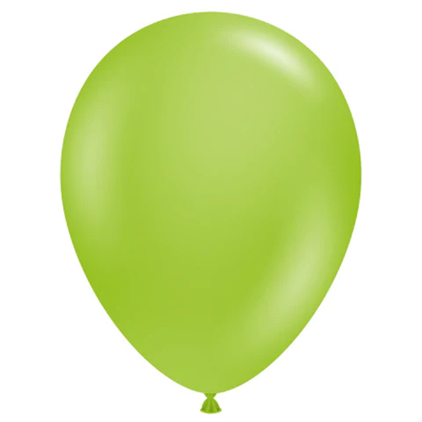 Tuftex Lime Green 100ct Latex Balloon 11"
