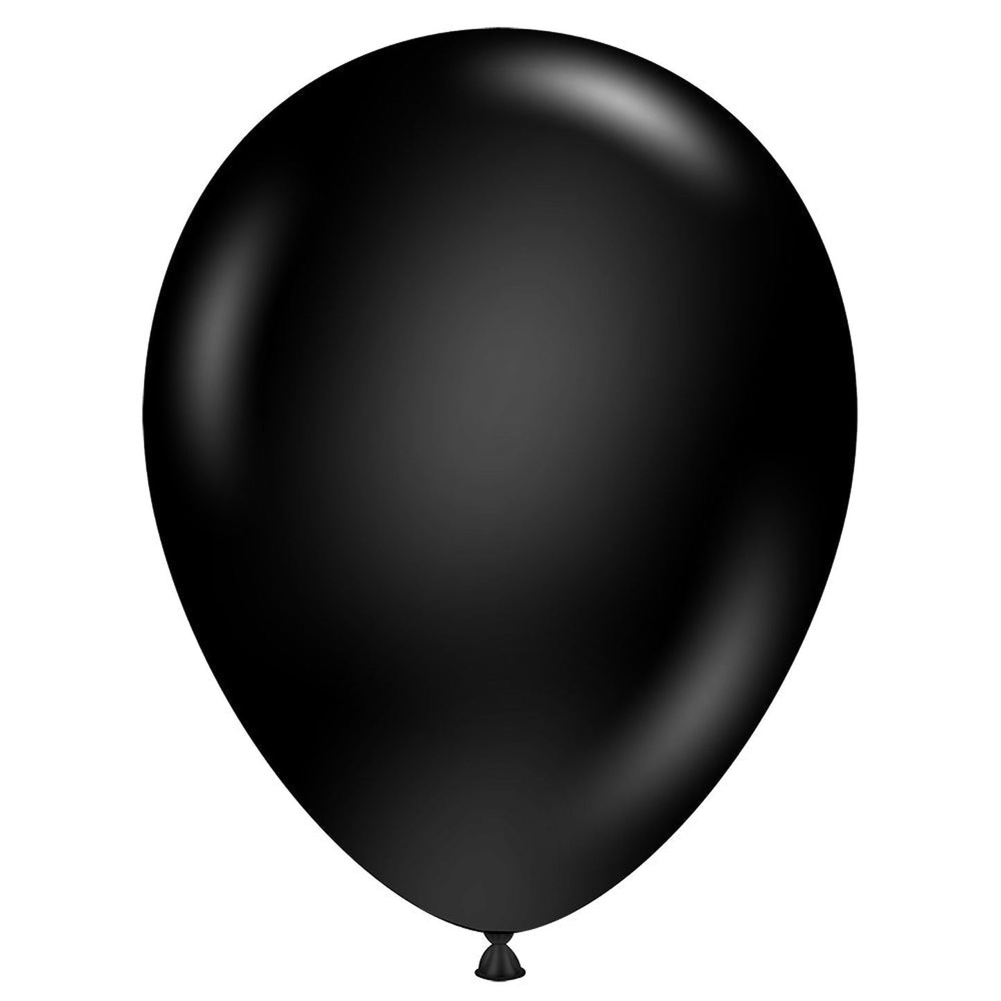 Tuftex Black 100ct Latex Balloon 11"
