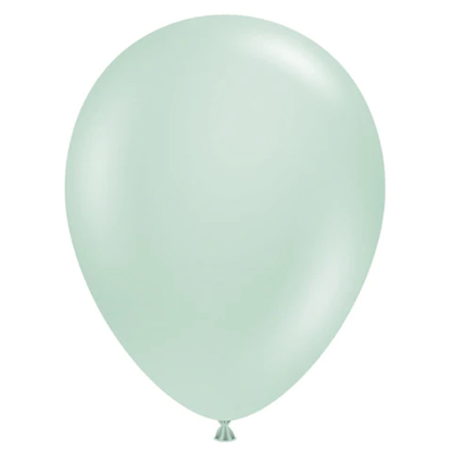 Tuftex Empower-Mint 100ct Latex Balloon 11"