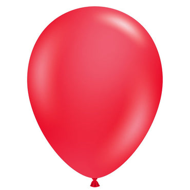 Tuftex Red 50ct Latex Balloon 5"