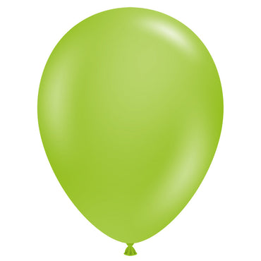 Tuftex Lime Green 50ct Latex Balloon 5"