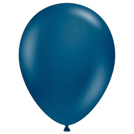 Globo de látex Tuftex Naval de 5" y 50 unidades