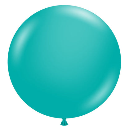 17" Tuftex Teal 50ct
