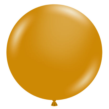 Globo de aluminio Tuftex Gold de 3 quilates y 24"