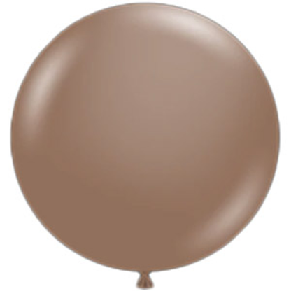 Tuftex Cocoa 3ct Foil Balloon 24"