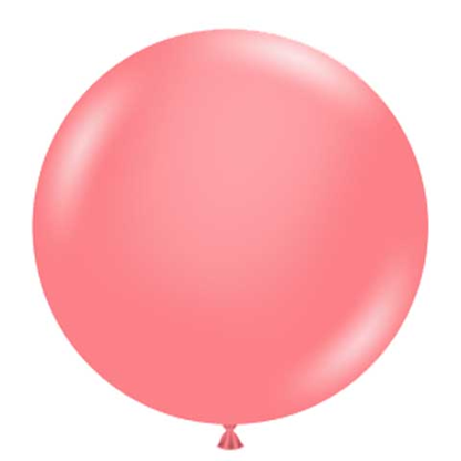 Tuftex Coral 3ct Foil Balloon 24"