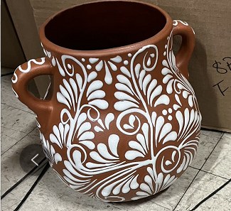 Frijolera Talavera Blanca