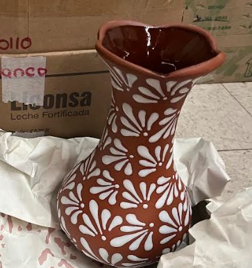 Florero Flor de Brillo