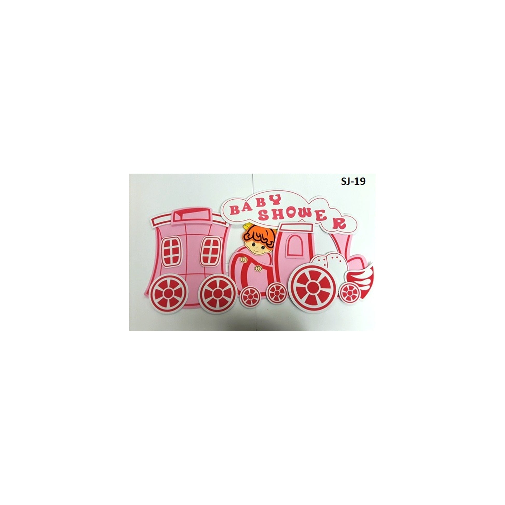 (c) Eva Baby Shower Figure Light Pink