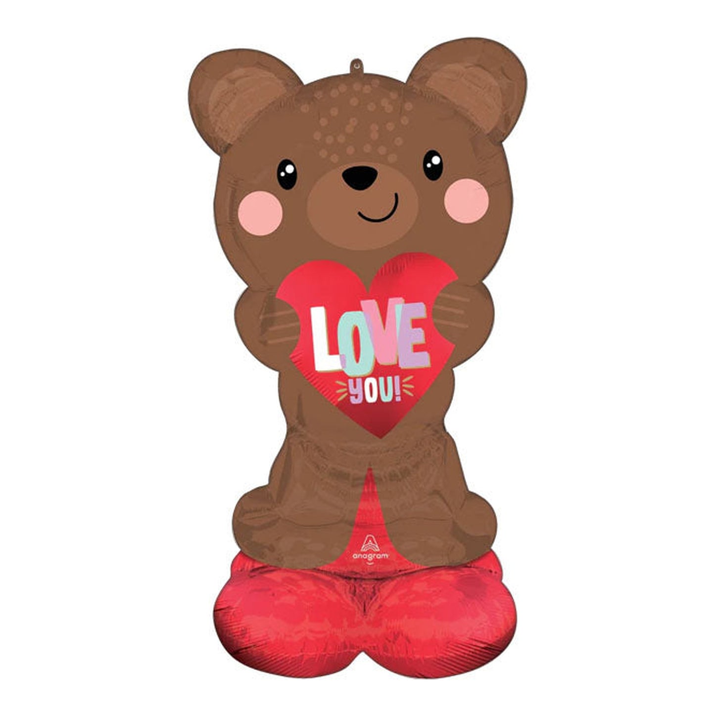 Airloonz Brown Love Bear
