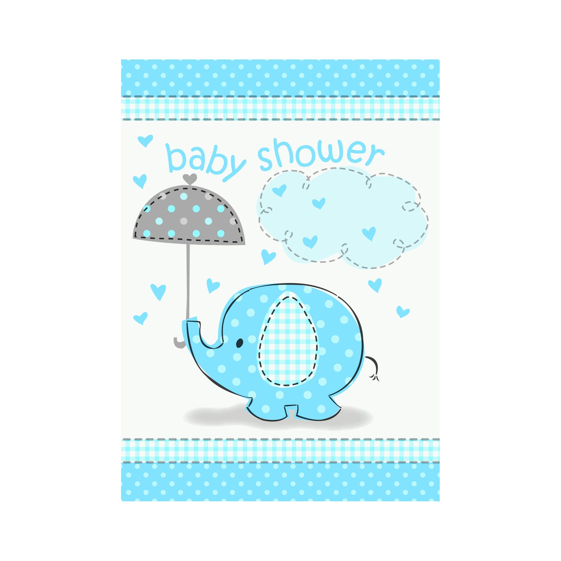 Baby Shower Invites Blue 8ct