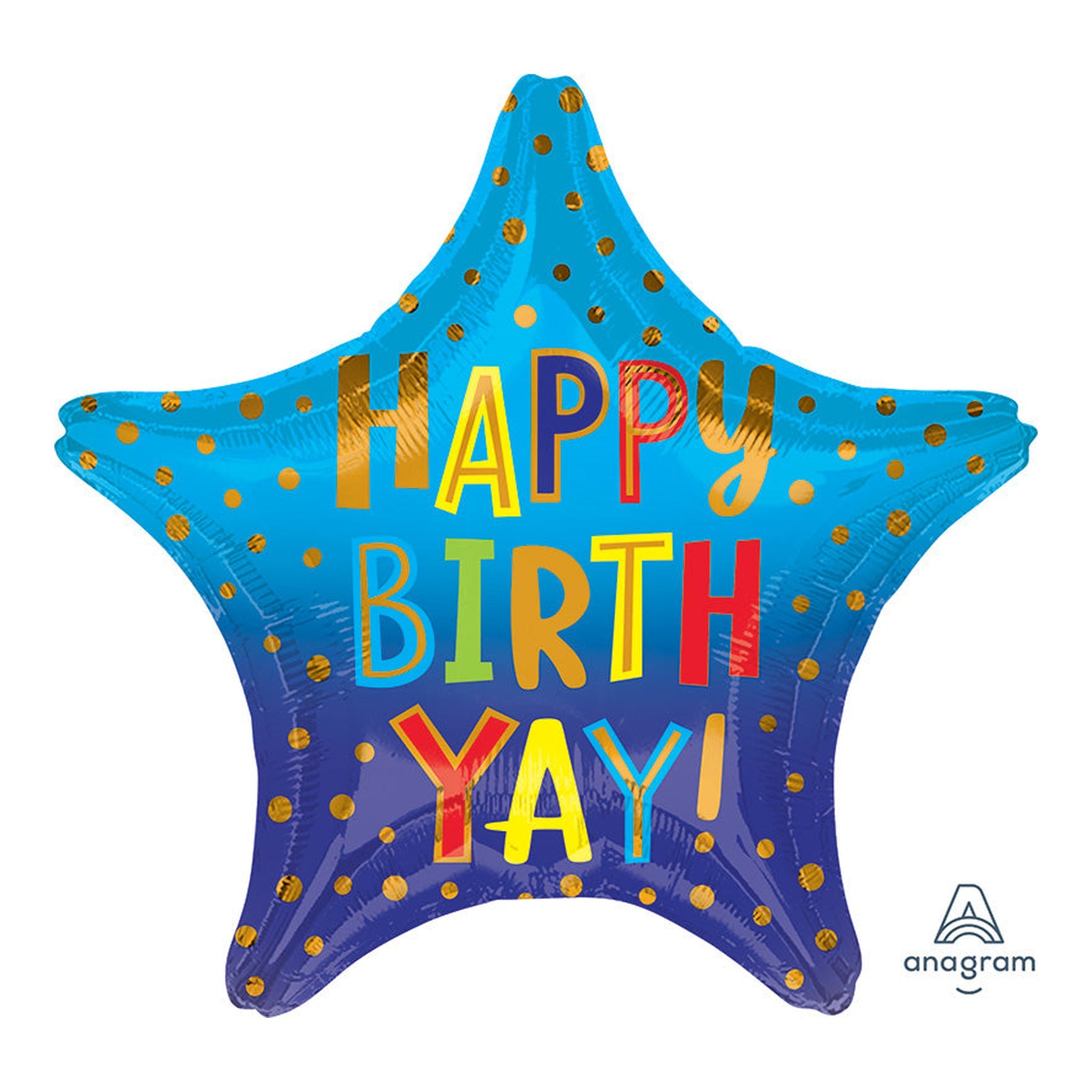 Happy Birthday Foil Balloon 18"