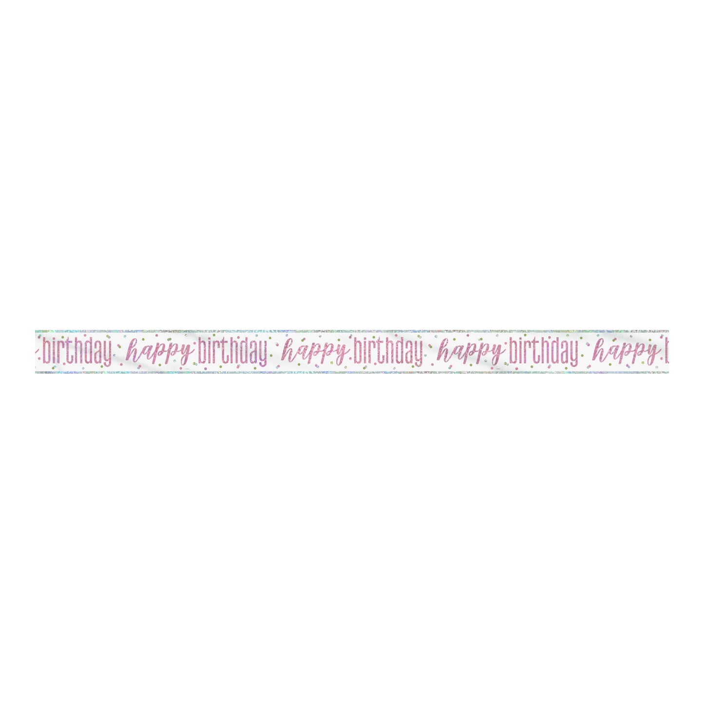 Birthday Banner Rose Gold 9ft
