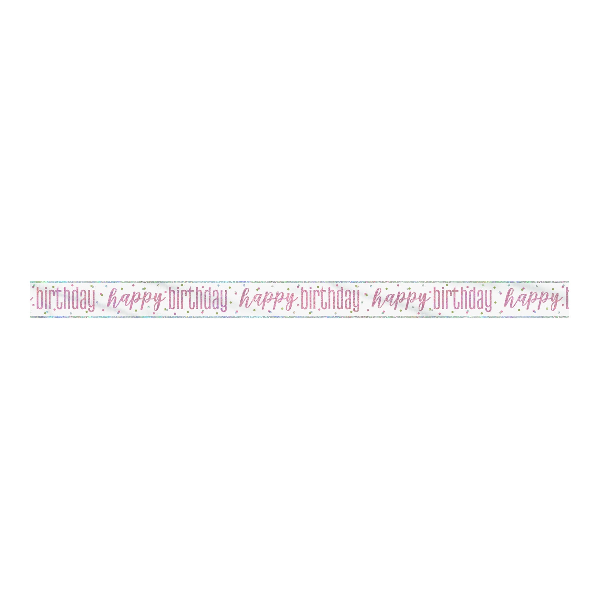 Birthday Banner Rose Gold 9ft
