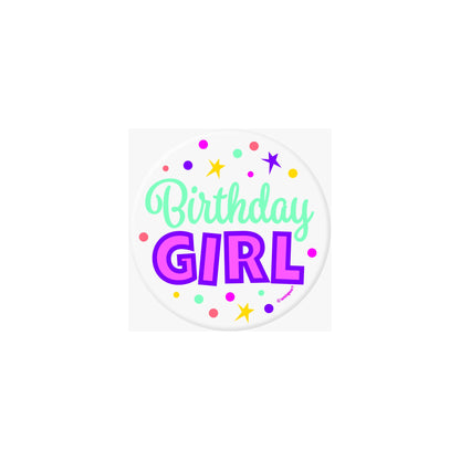 Birthday Girl Button