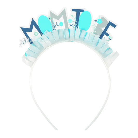 Blue Mom To Be Headband 1ct