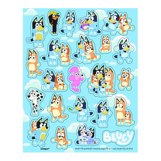 Bluey Sticker 4ct