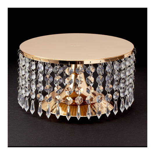 Cake Stand Deluxe Riser Gold 10ct