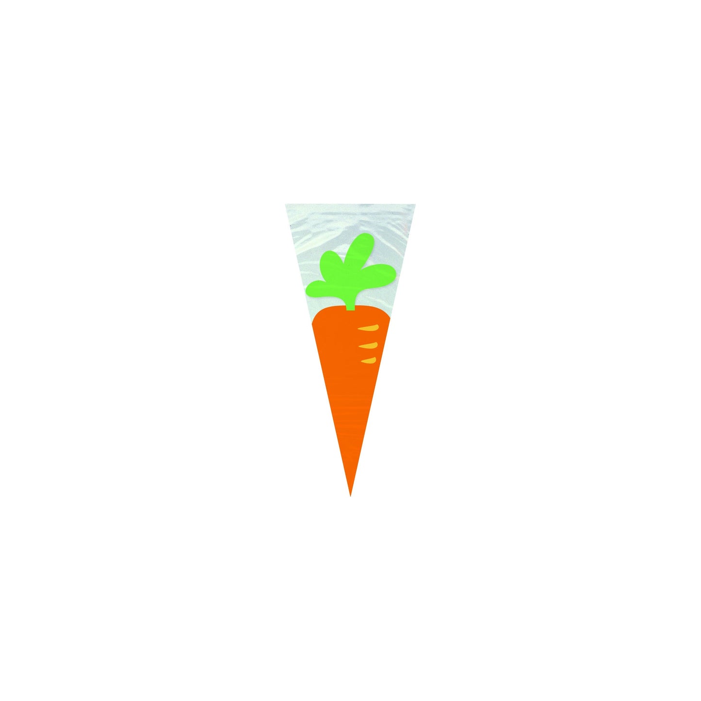 Carrot Cellophane Bag 20ct