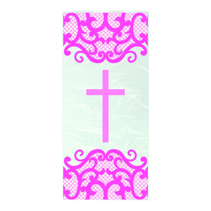Cellophane Bag Communion Pink 20ct