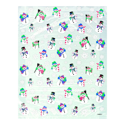Cellophane Bag Snowman 4ct