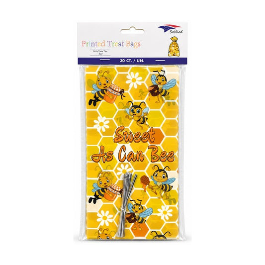 Cellophane Bags Bee 30pcs