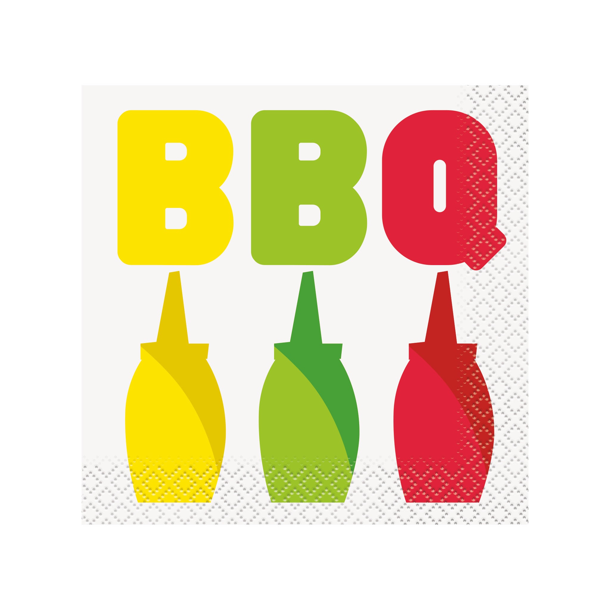 Classic BBQ Beverage Napkins 16ct