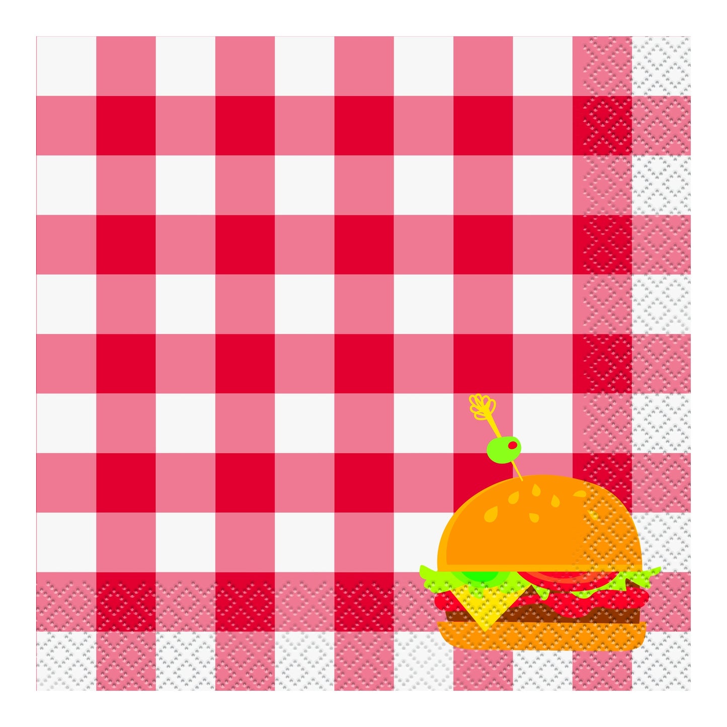 Classic BBQ Luncheon Napkins 16ct