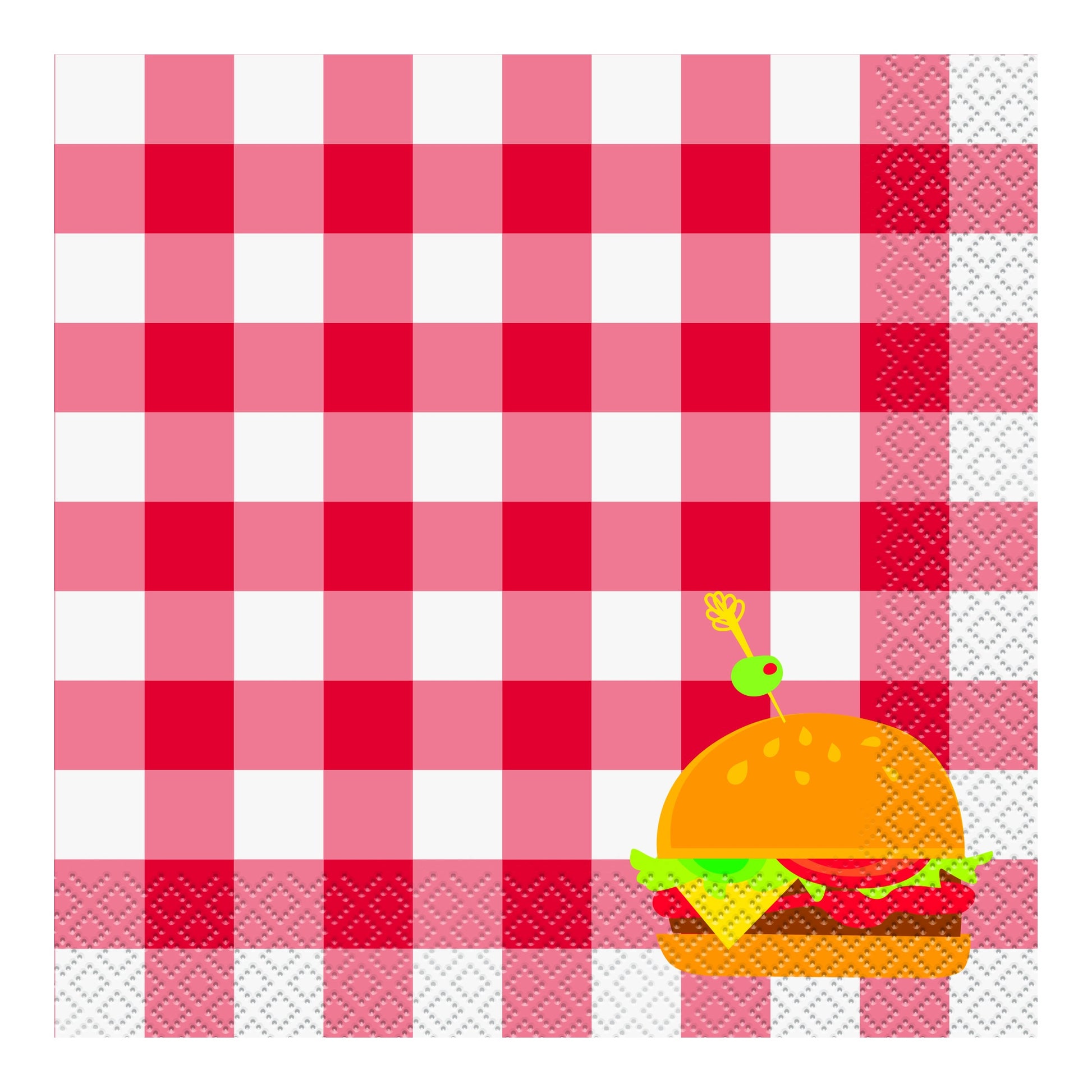 Classic BBQ Luncheon Napkins 16ct