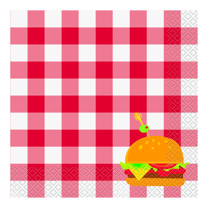 Classic BBQ Luncheon Napkins 16ct