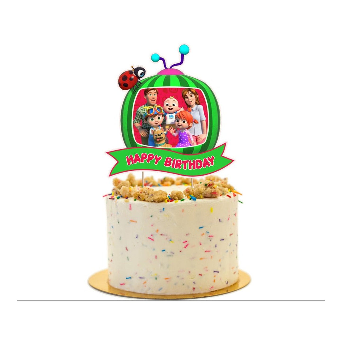 Cocomelon Cake Topper